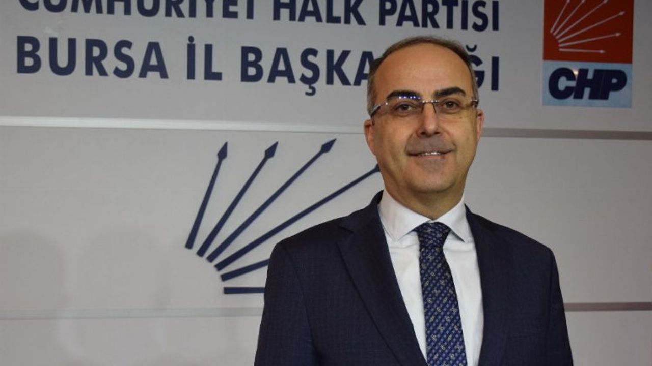 CHP Bursa'da yeni il başkanı Turgut Özkan