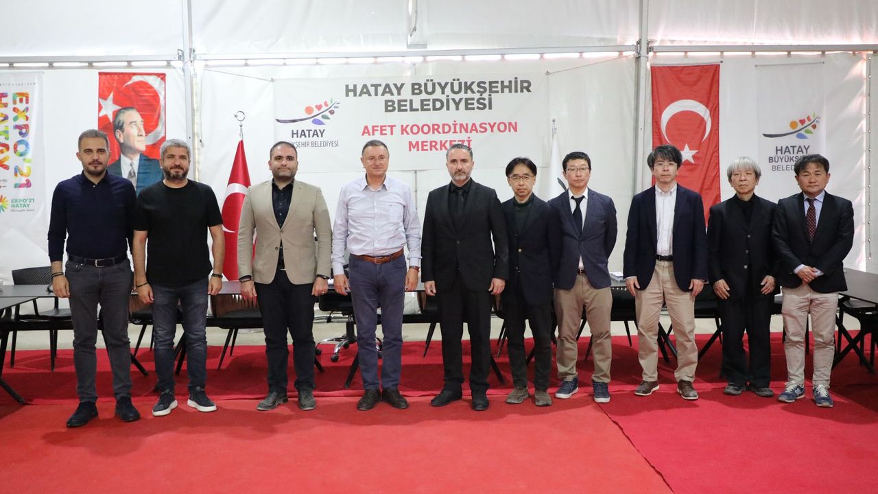 Japonlar tüm bilgi birikimini Hatay’a aktaracak...