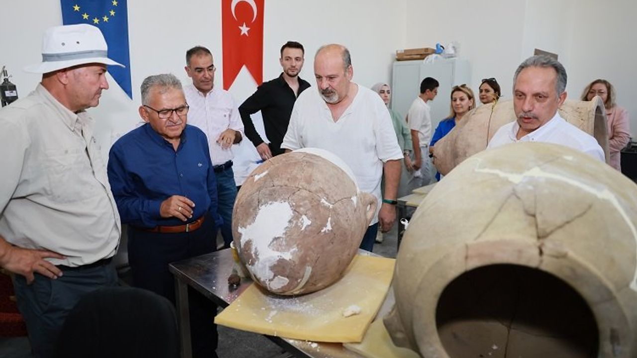 Kayseri'de 'tarihi' çalışma