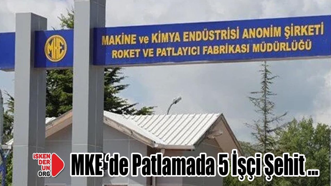 Önce Patlama Sonra Yangın