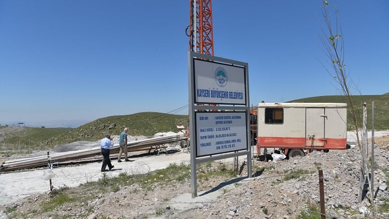 Kayseri Erciyes'e jeotermal kuyu açılıyor