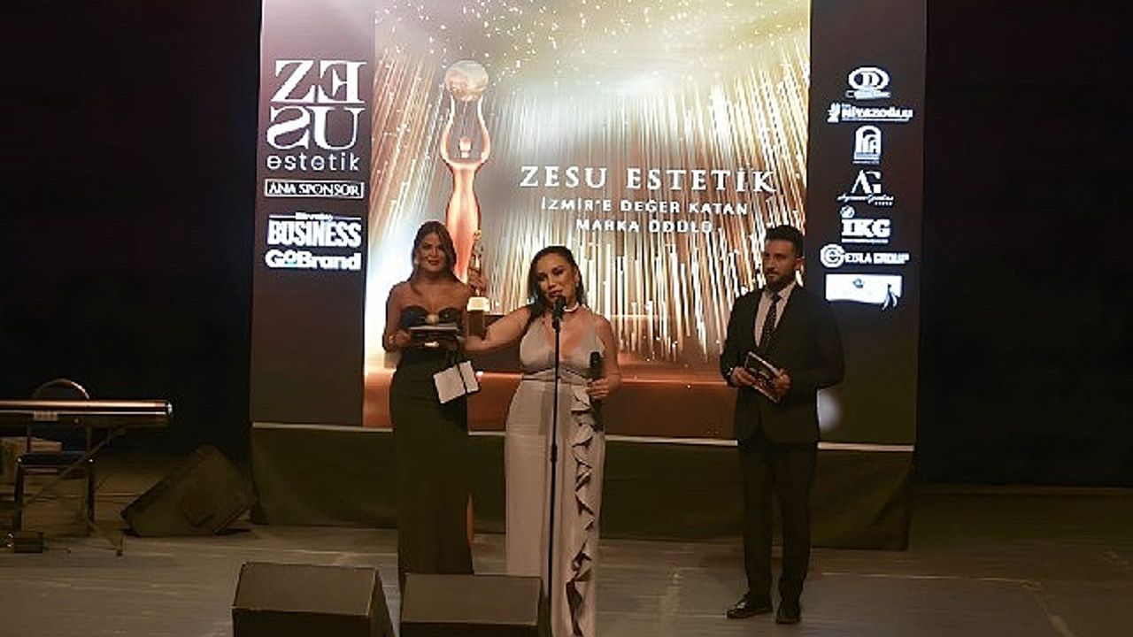 Zesu'ya İzmir'e değer katan marka ödülü