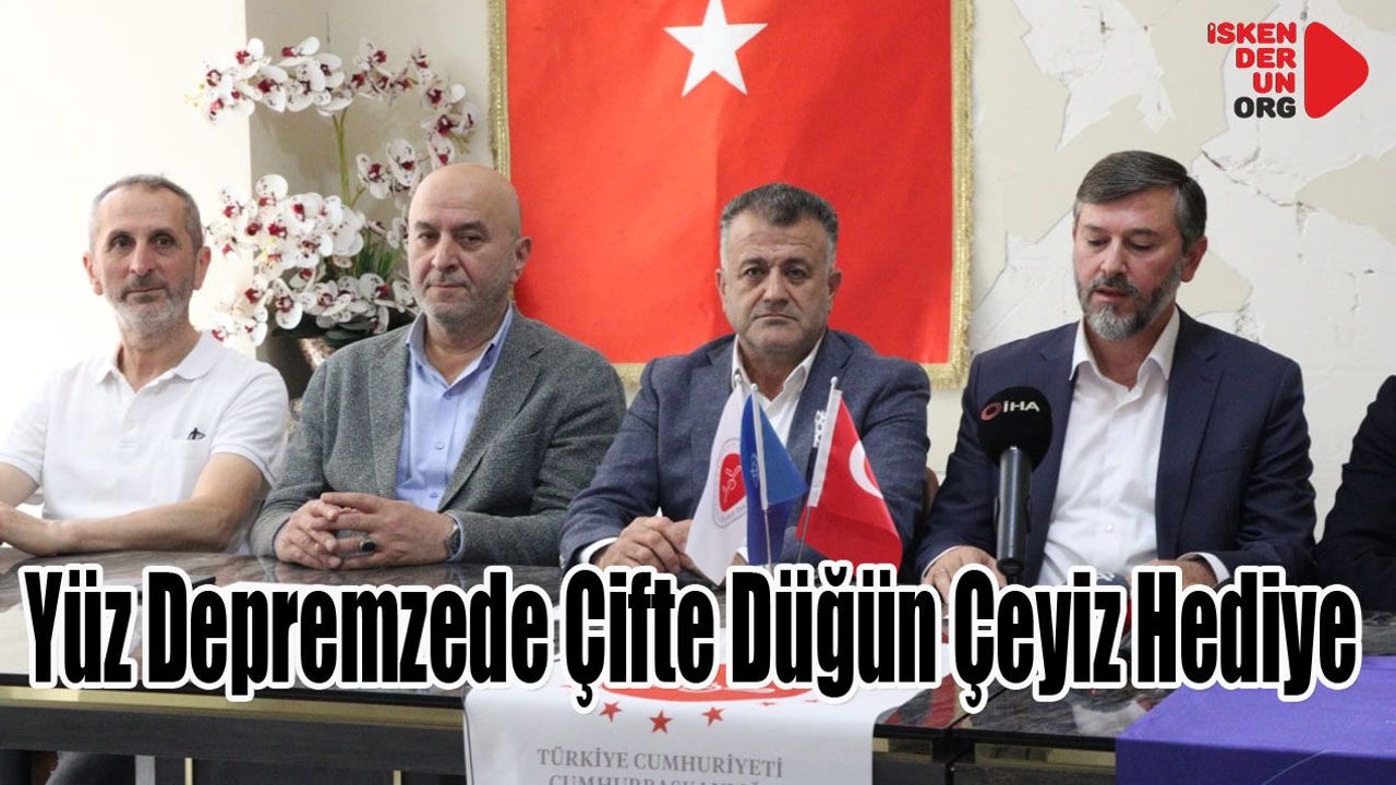 Depremzede nişanlılar Evlendirilecek