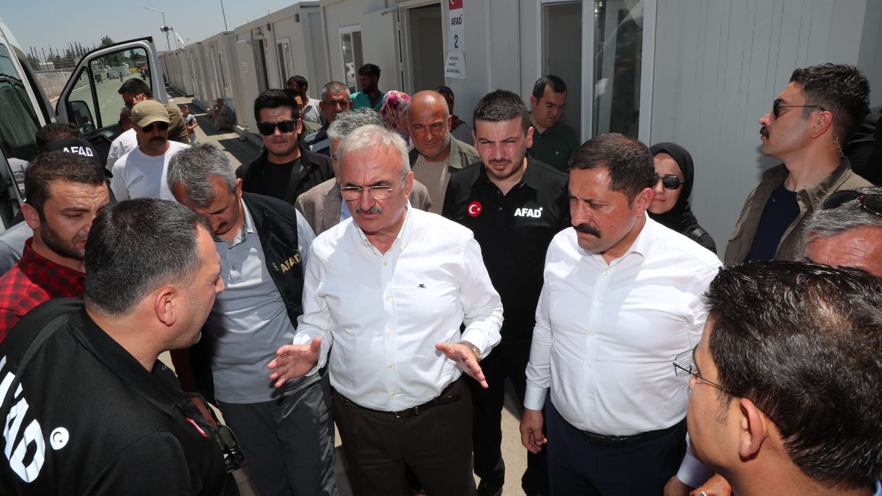 Bakan Yardımcısı Karaloğlu Hatay’da…