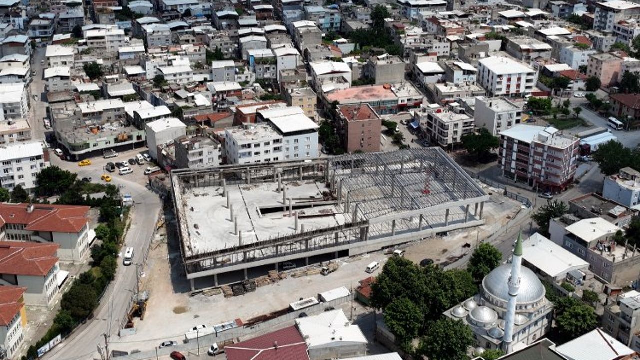 Bursa Yıldırım'da Arabayatağı'na modern pazar alanı