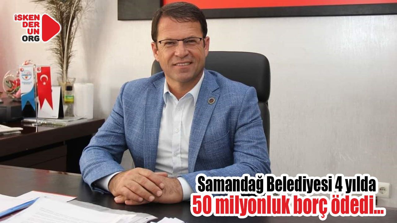 Başkan Eryılmaz 4 yılda 50 milyonluk borç ödedi…