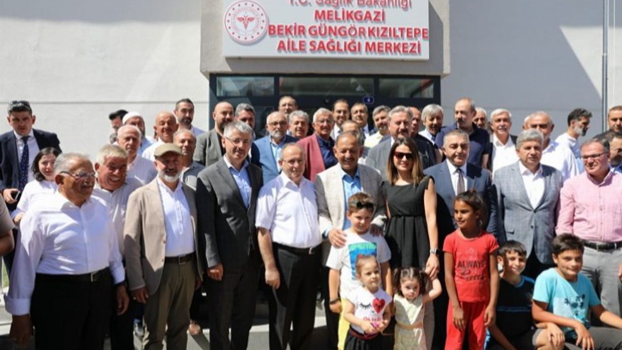 Bekir ve Güngör Kızıltepe Aile Sağlığı Merkezi açıldı