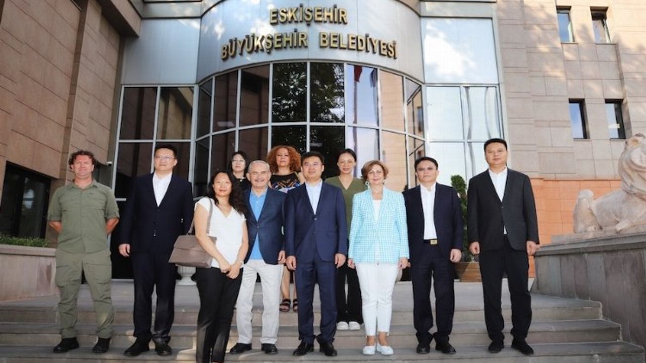 Changzhou Delegasyonundan Büyükerşen’e ziyaret