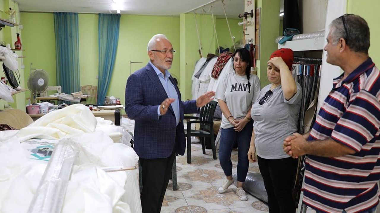 Başkan Tosyalı Esnaflarla buluşmayı sürdürüyor