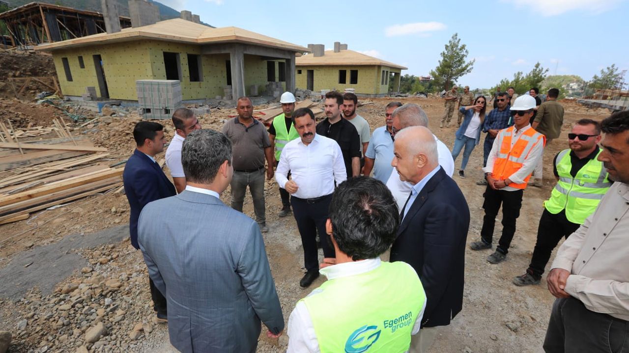 “Köy evleri yılbaşına kadar teslim edilecek”