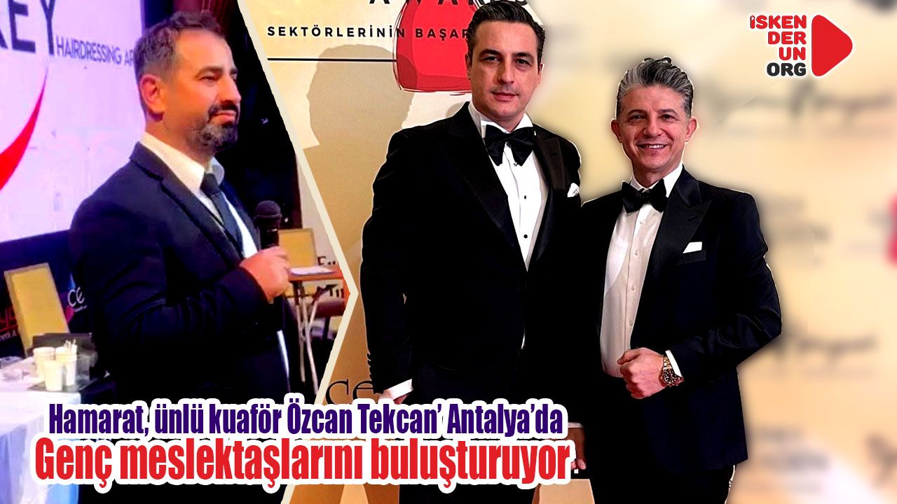 Genç Kuaförlerin Özcan Tekcan heyecanı…