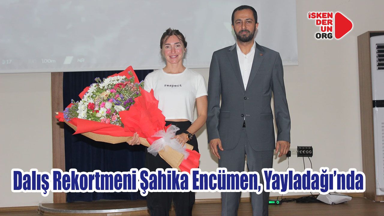 Dalış Rekortmeni Şahika Encümen, Yayladağı’nda