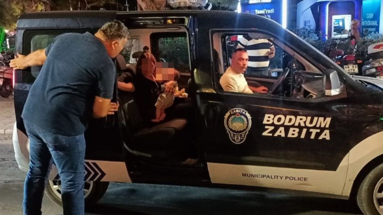 Bodrum'da zabıta ve polisten denetim