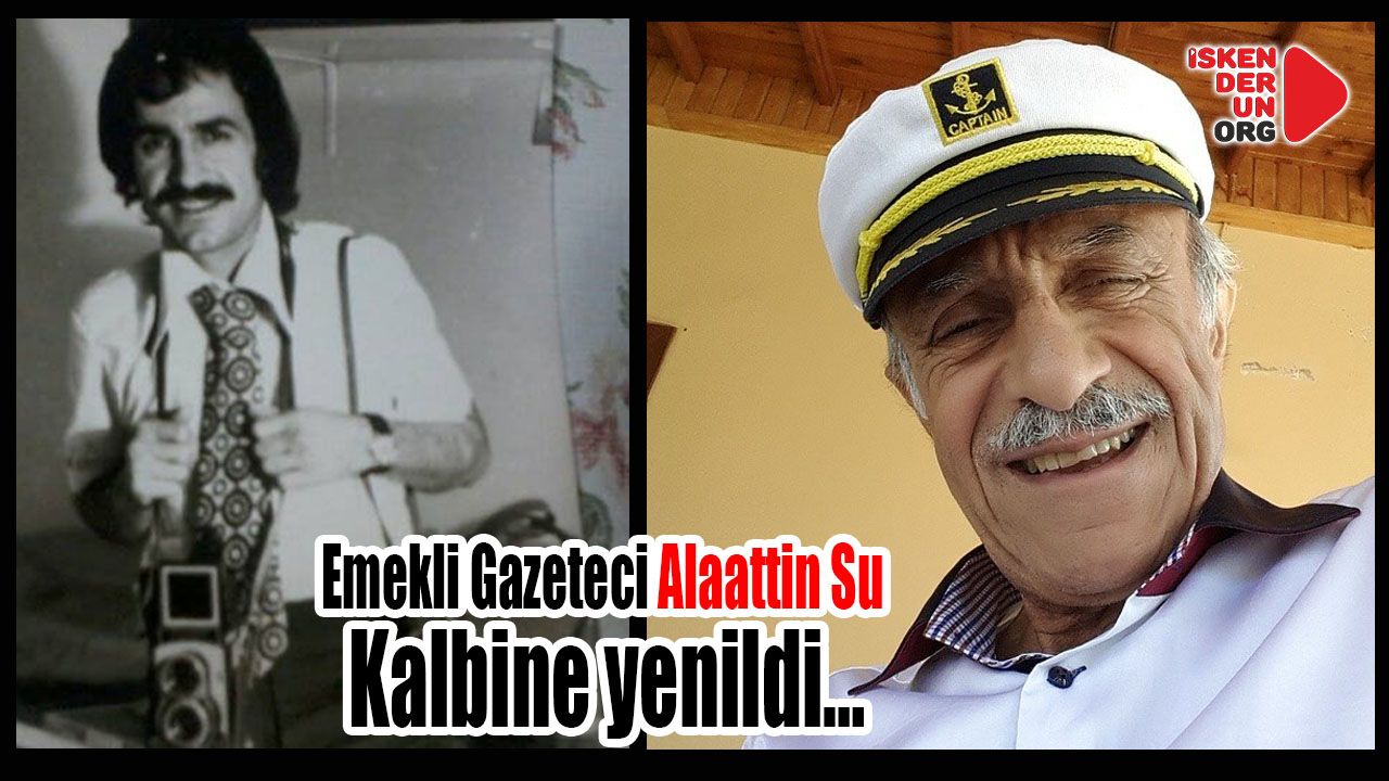 Gazeteci Alaattin Su Arsuz'da kalbine yenildi…