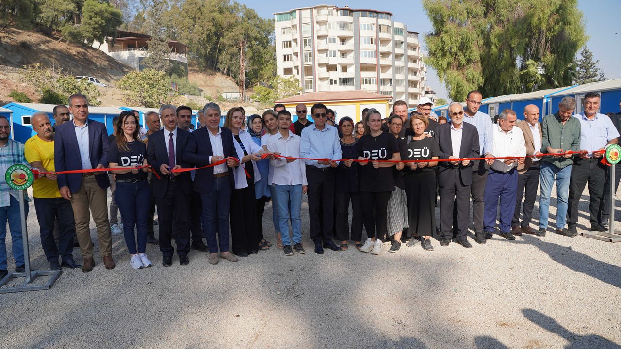 DEÜ’nden Kırıkhan’a ‘Hızlı Kurulabilen yaşam ünitesi’
