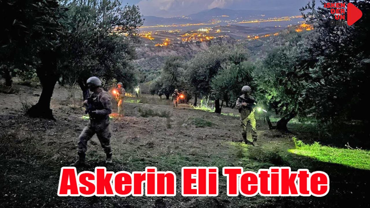 Narenciye ve Zeytin Bahçelerinde Devriye