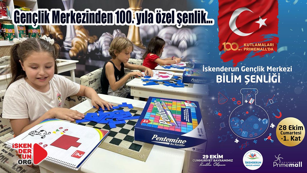 Gençlik Merkezinden yüzüncü yıla özel şenlik…