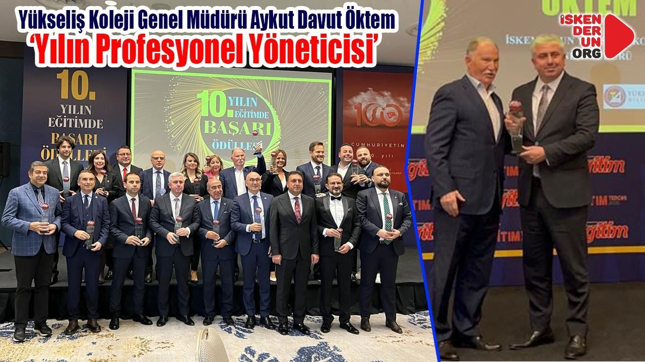 Öktem’e ‘Yılın Profesyonel Yöneticisi’ Ödülü