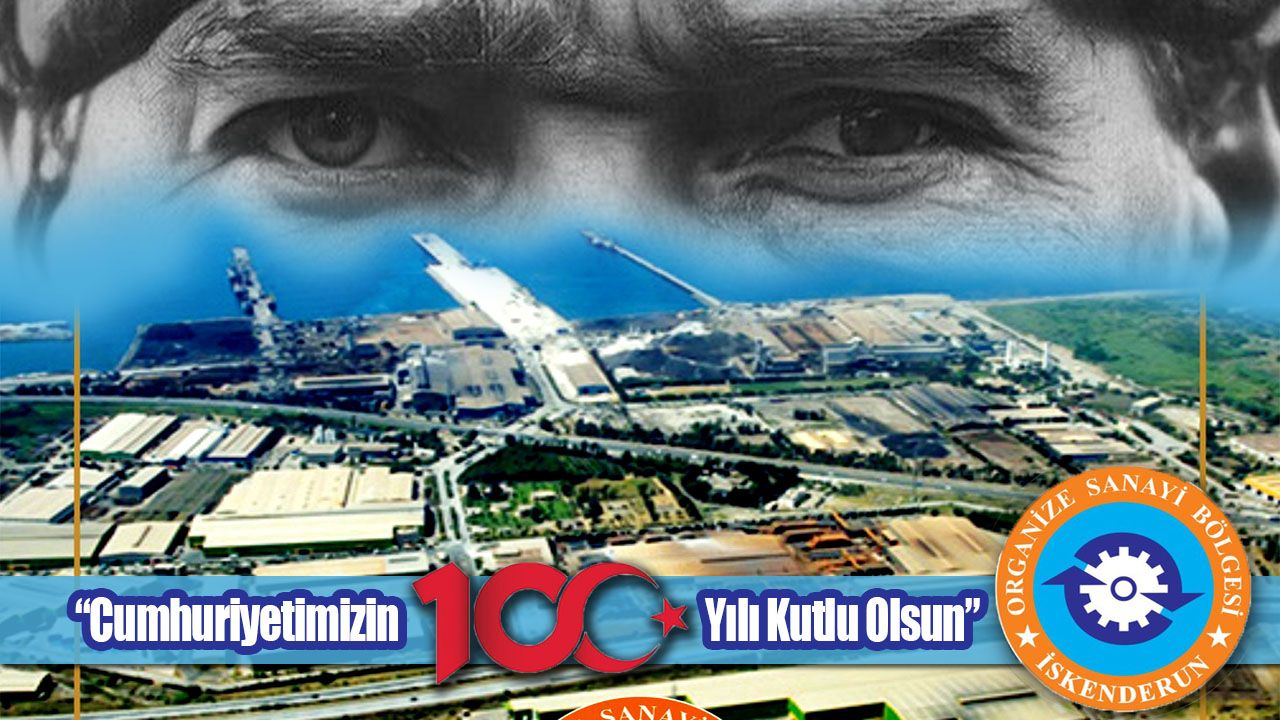 İskenderun OSB'den yüzüncü yıl kutlaması...