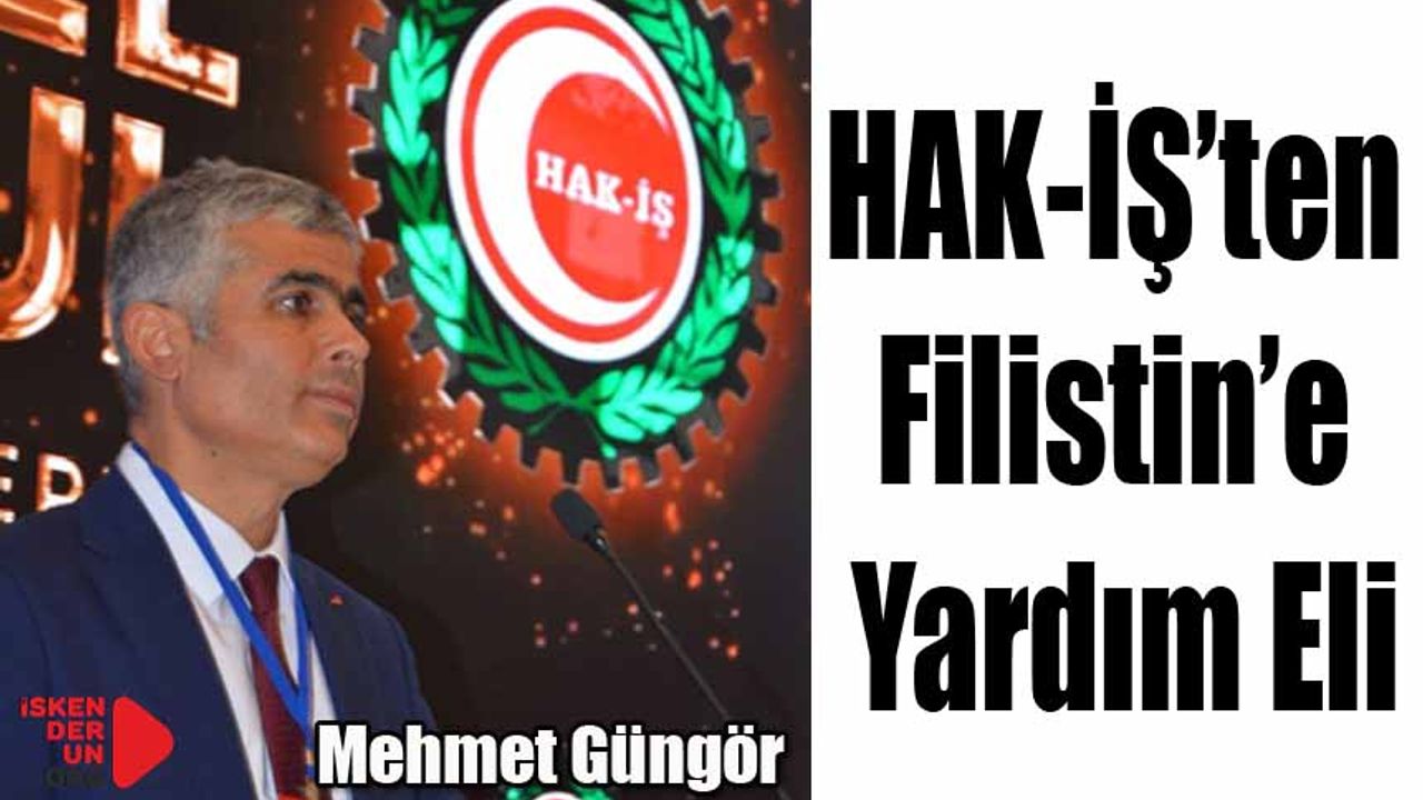 Filistin’e Yardım Kampanyası Düzenlendi