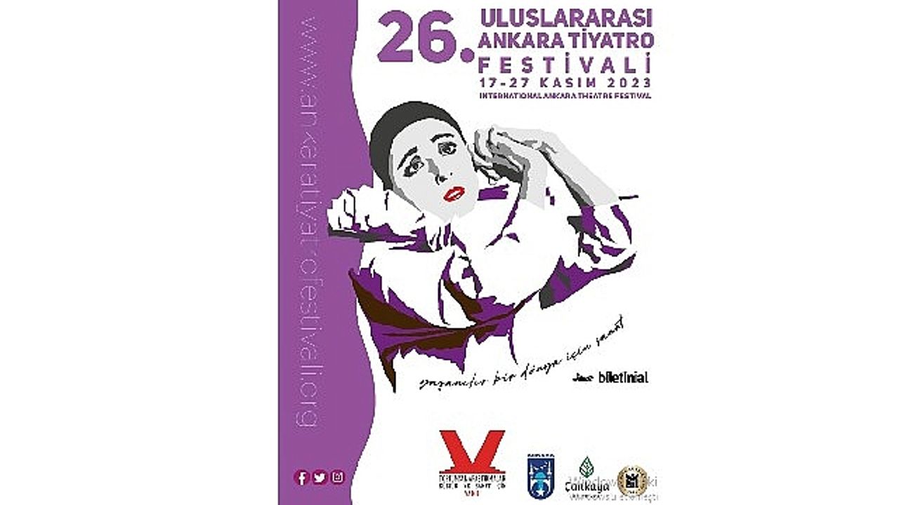 26. uluslararası Ankara tiyatro festivali başlıyor 
