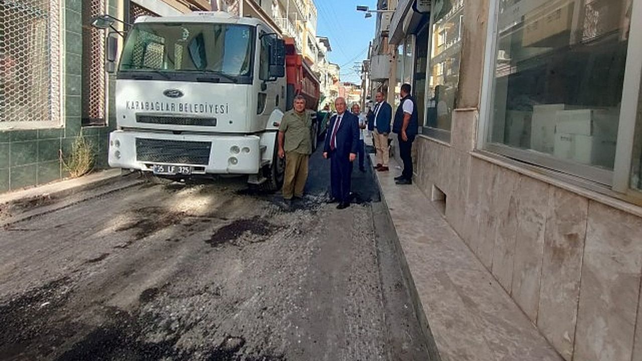 Başkan Selvitopu'dan “su baskını” ve asfalt denetimi