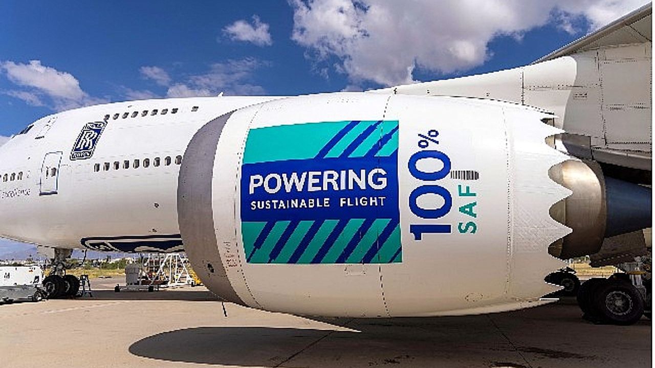 Rolls-Royce, %100 Sürdürülebilir Havacılık Yakıtı test programını başarıyla tamamladı