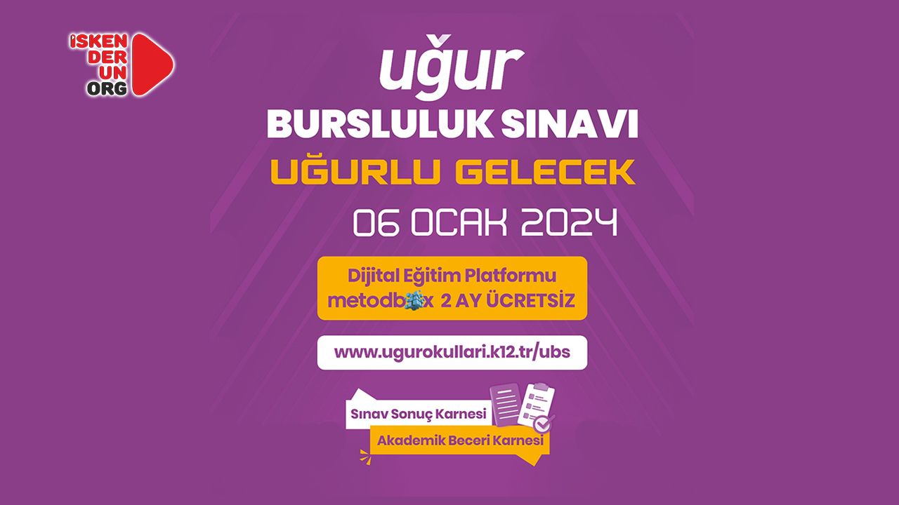 Uğur Bursluluk Sınavı Uğurlu gelecek...