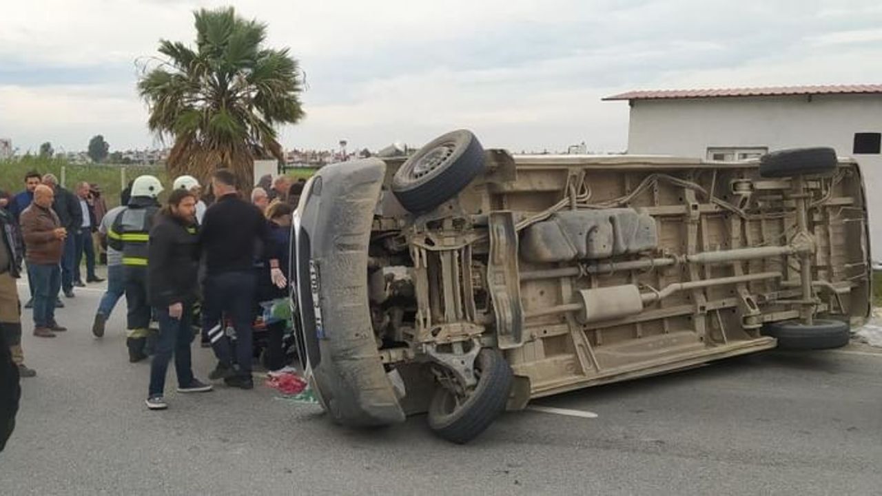 TIR’la Midibüs çarpıştı bir ölü, 7 yaralı…
