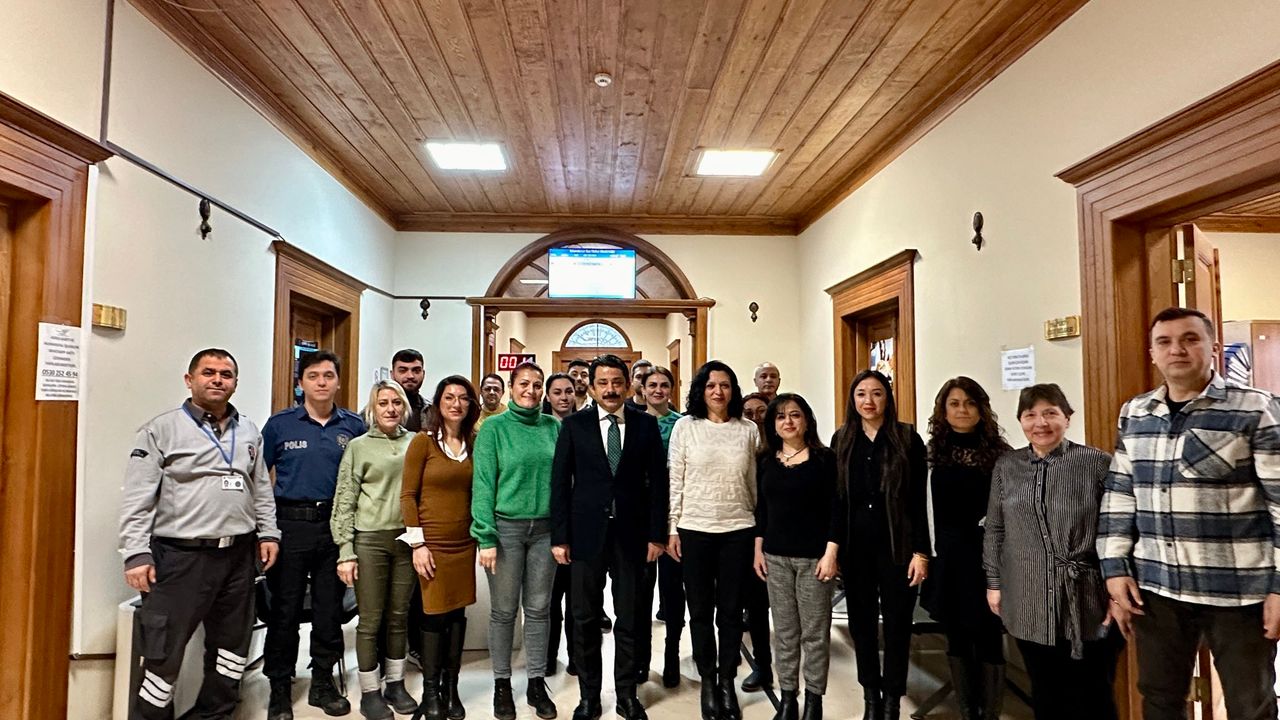 Kaymakam Demiryürek’ten kurum ziyareti