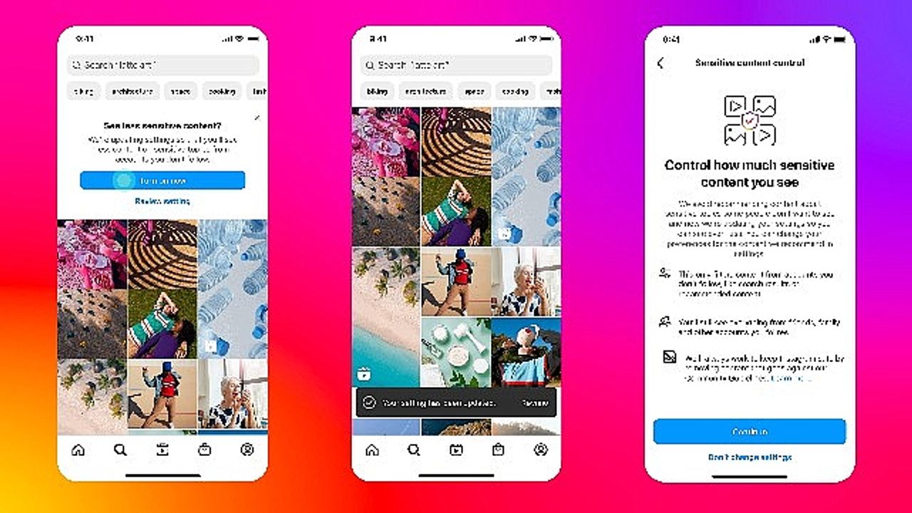 Meta, Instagram ve Facebook'ta gençler için daha güvenli bir ortam yaratma çalışmalarını sürdürüyor