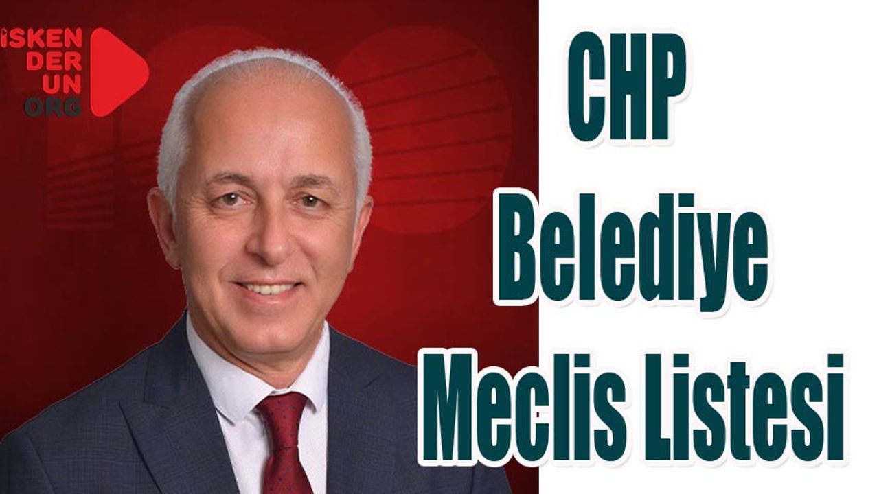 Liste Son Şeklini Aldı