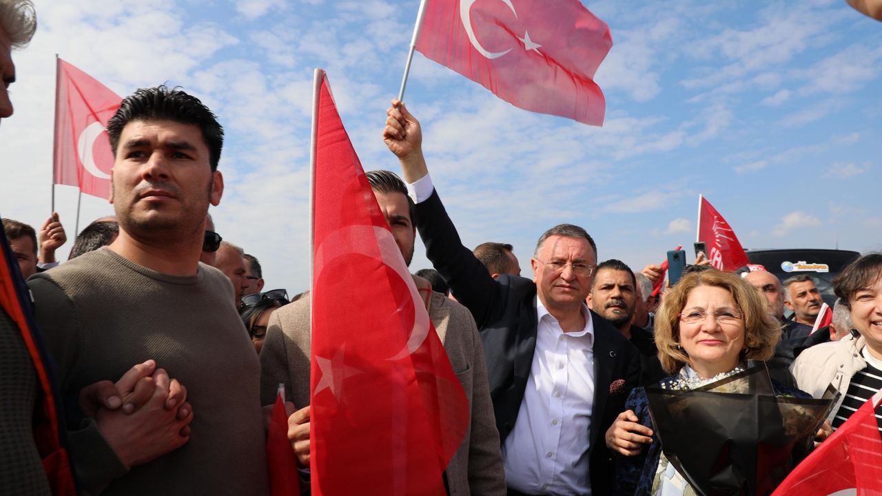 Erzin’de Savaş’a coşkulu karşılama!