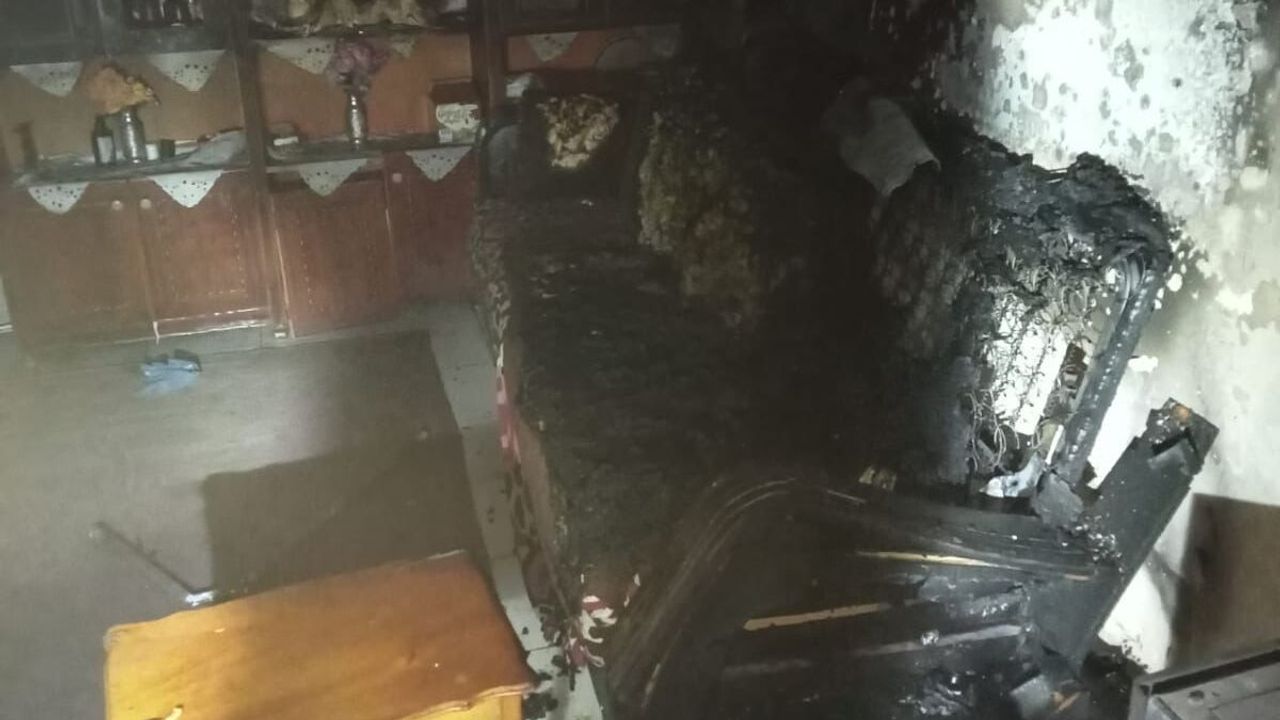 Yangında bir kişi yaşamını yitirdi