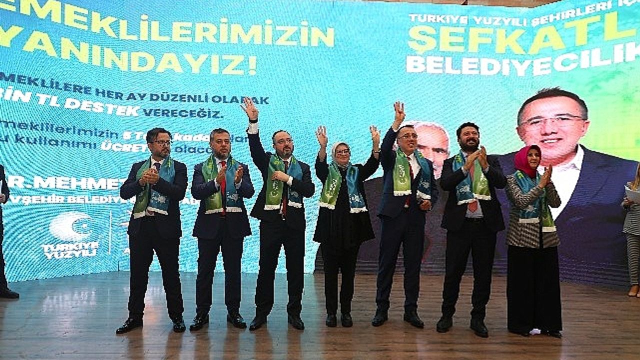 AK Parti Nevşehir Belediye Başkan Adayları Tanıtım Toplantısı yapıldı