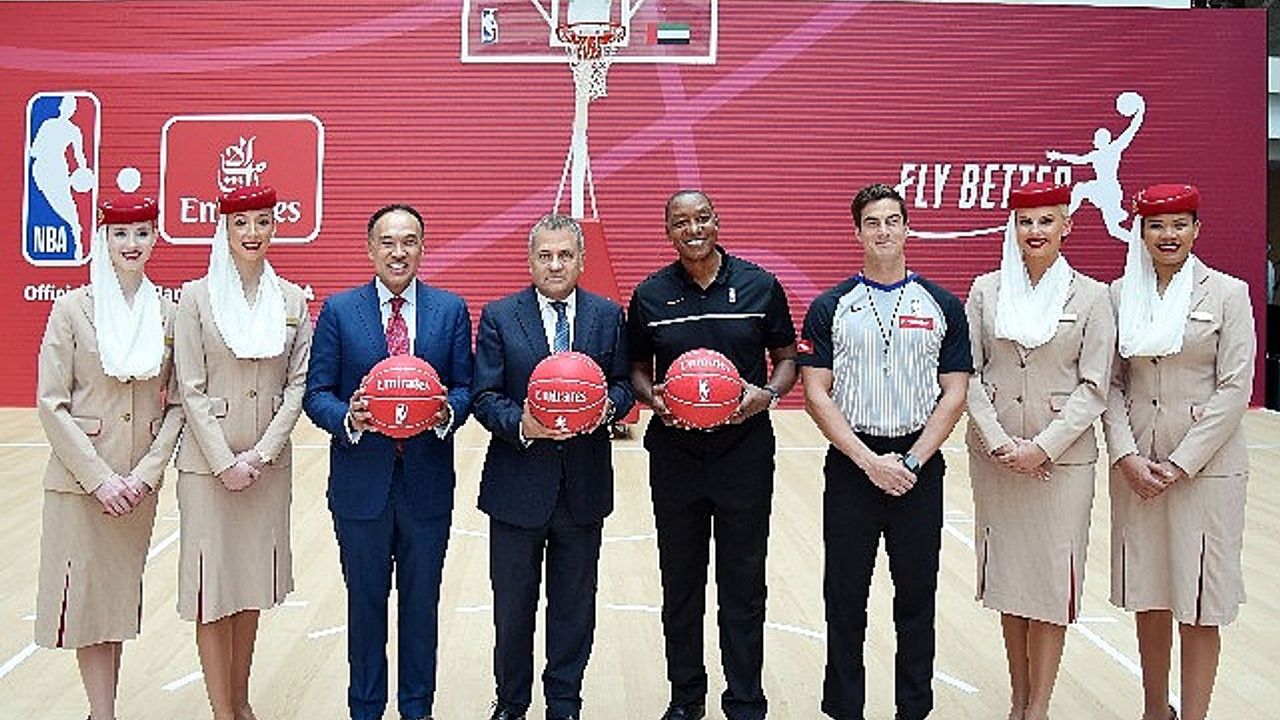 Emirates, NBA'in Global Havayolu Partneri ve NBA Cup'ın İsim Sponsoru Oldu