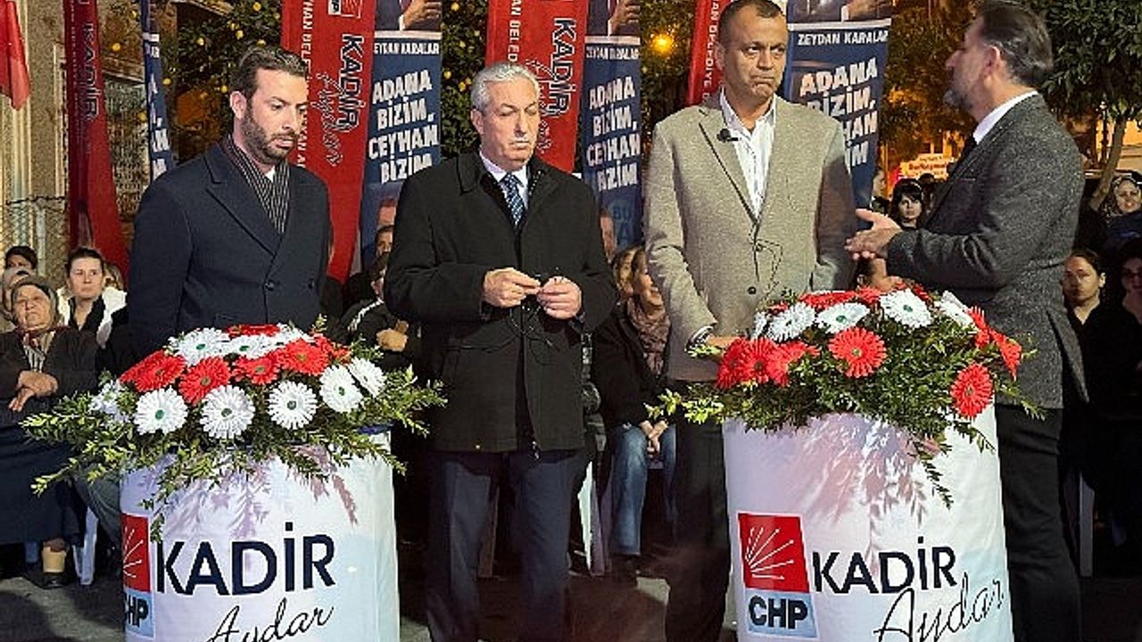 Kadir Aydar’ın kurduğu Ceyhan ittifakına önemli transferler: Ceyhan’ın Ak Partili ve MHP’li başkanları CHP’ye geçti 