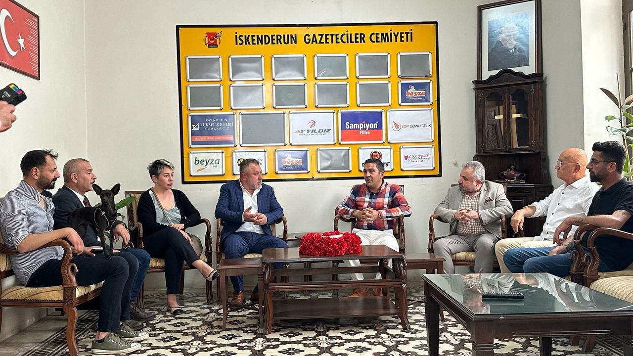 İYİ Parti Arsuz Adayı Bahadırlı’dan teşekkür ziyareti…