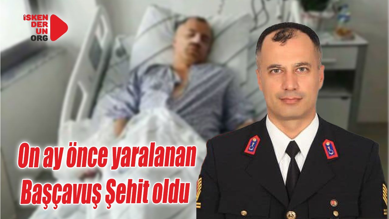On ay önce yaralanan Başçavuş Şehit oldu