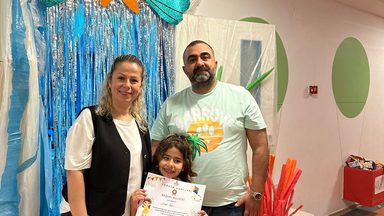 Yönder Anaokulu'nda Portföy Sunumu...