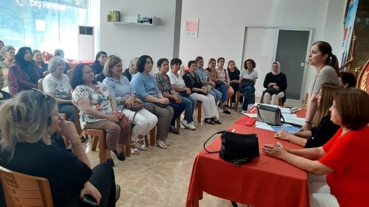CHP Erzin Kadın Kolları seçimini yaptı…