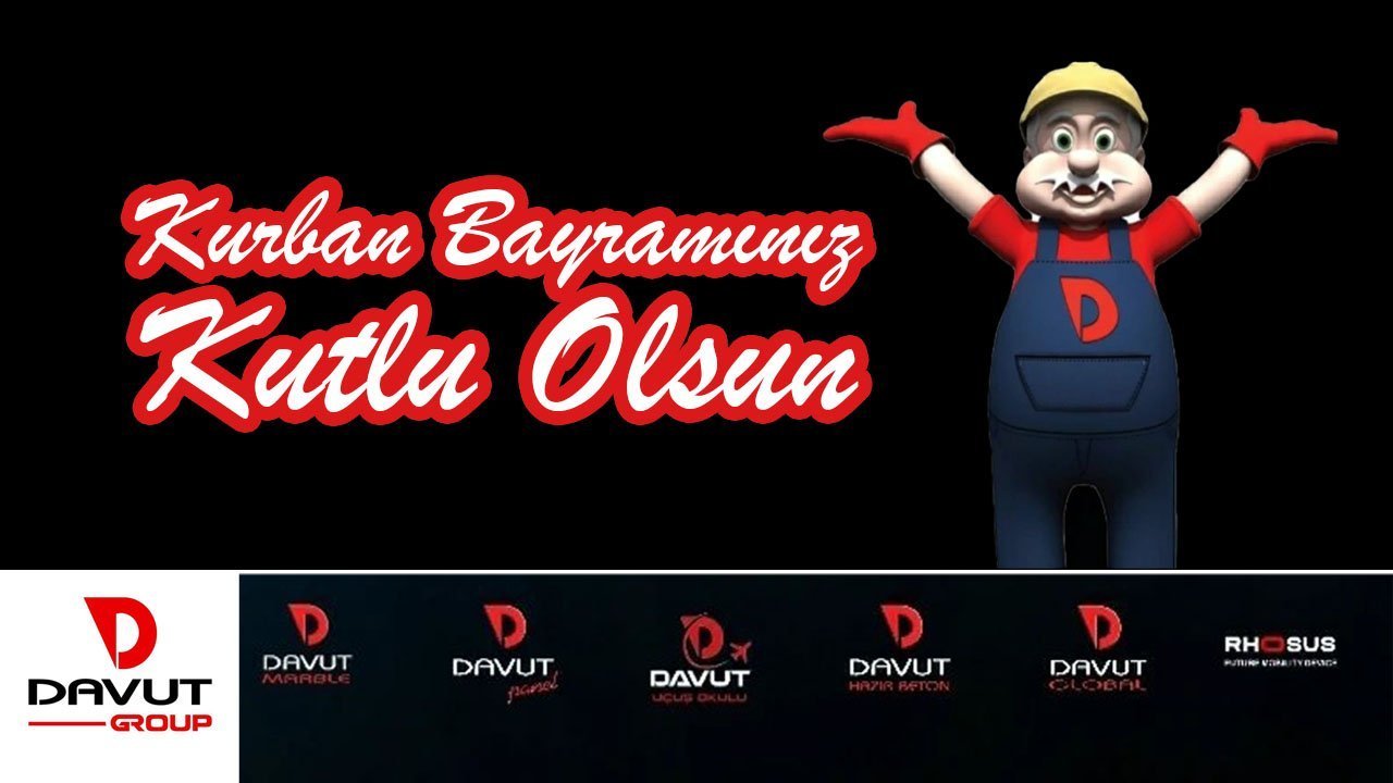 Davut Grup Kurban Bayramı mesajı