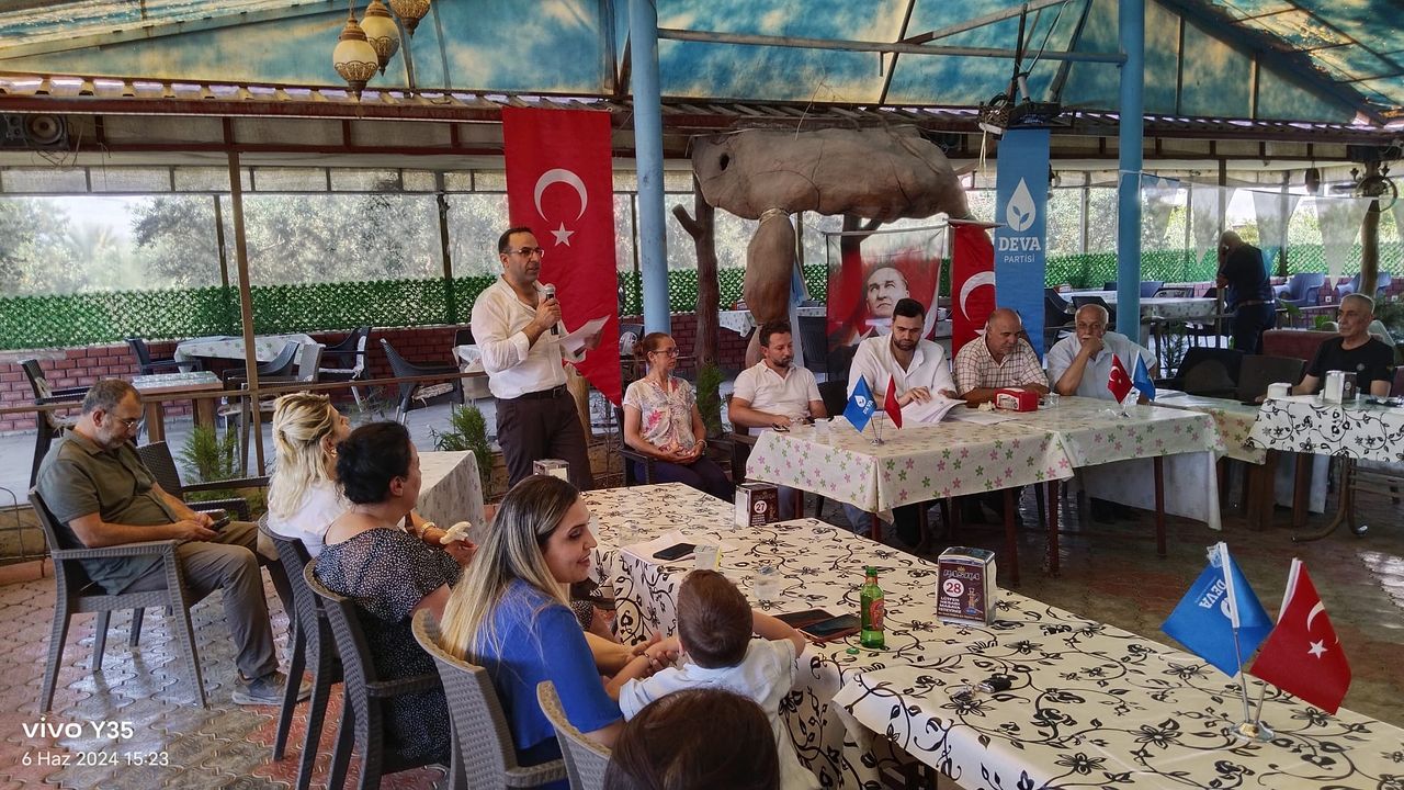 DEVA Partisi Antakya ve Defne ilçeleri kongre yaptı…