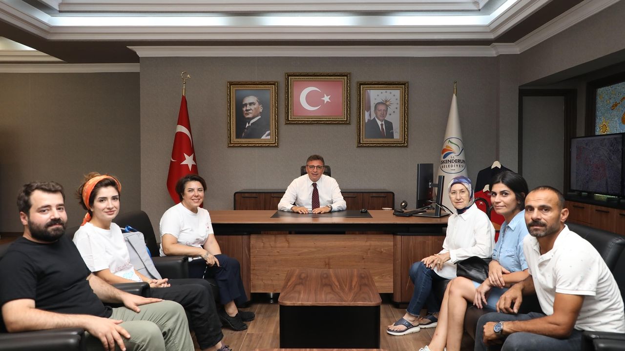 Gönül Mutfağı ekibinden Dönmez’e ziyaret