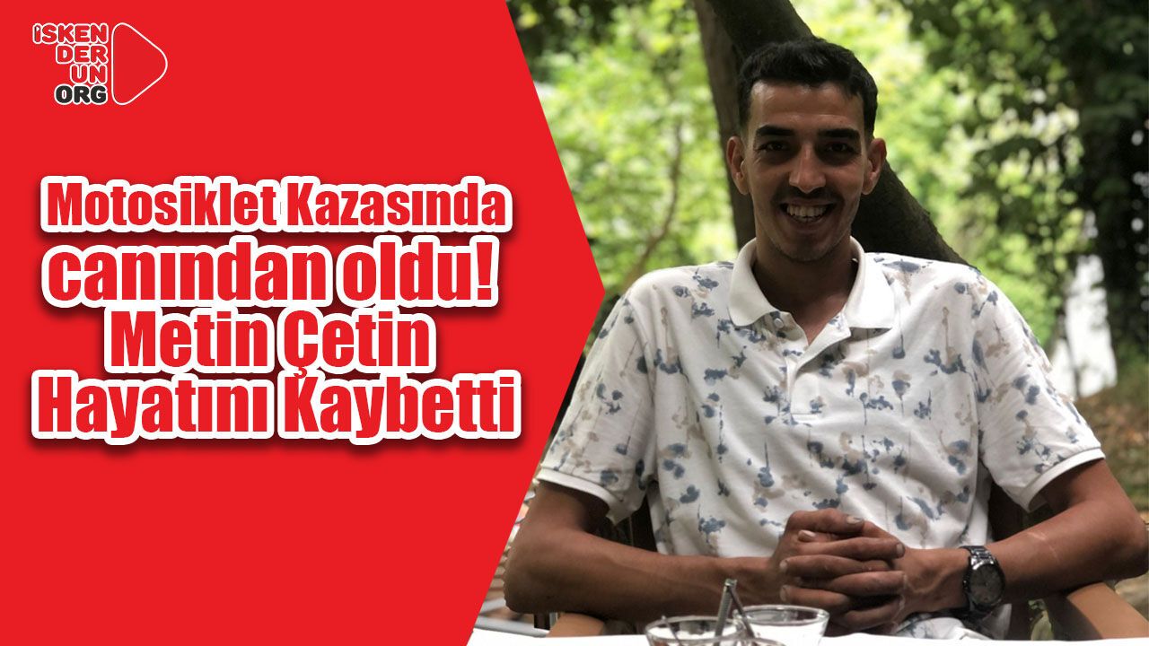 Motosiklet Kazasında canından oldu!
