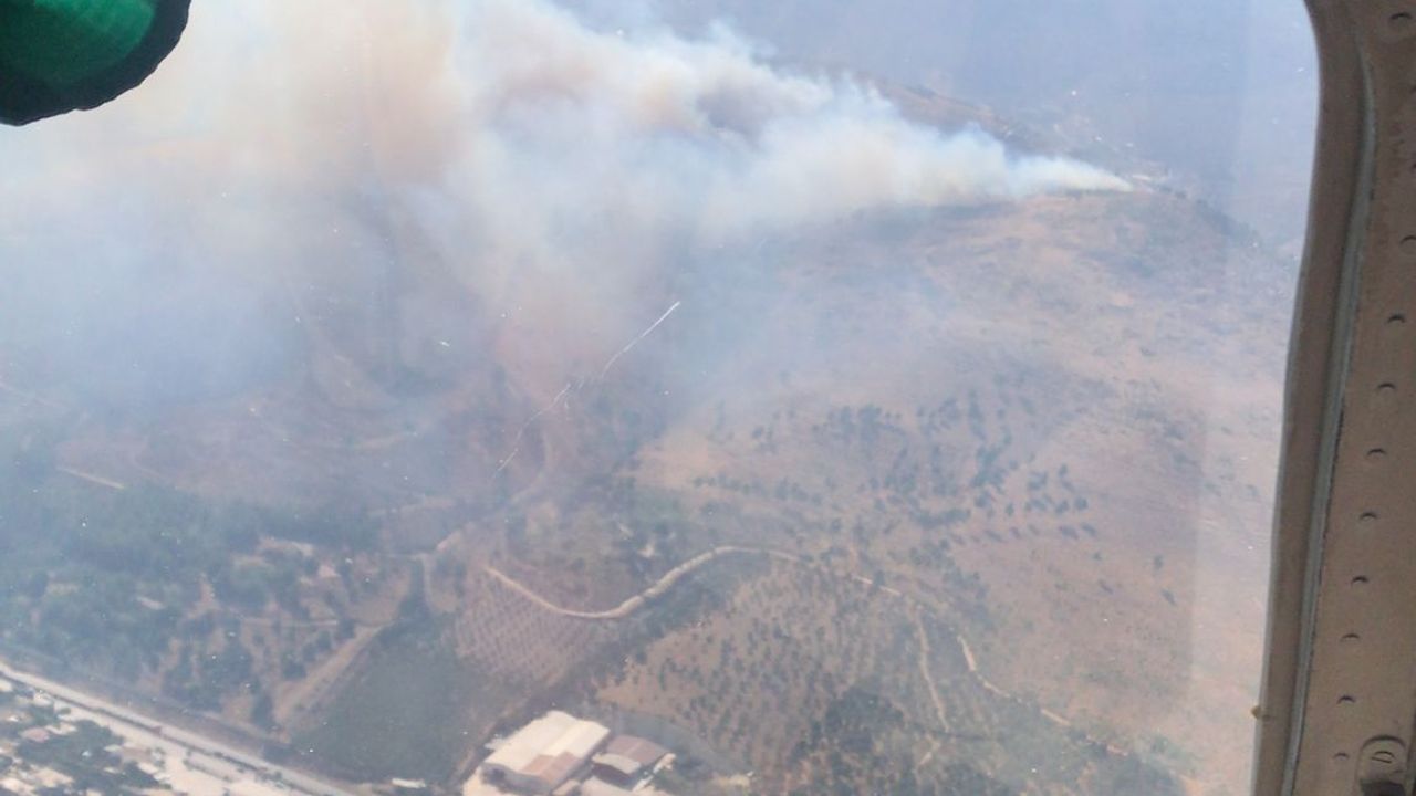 Antakya da ki yangin Kontrol altında