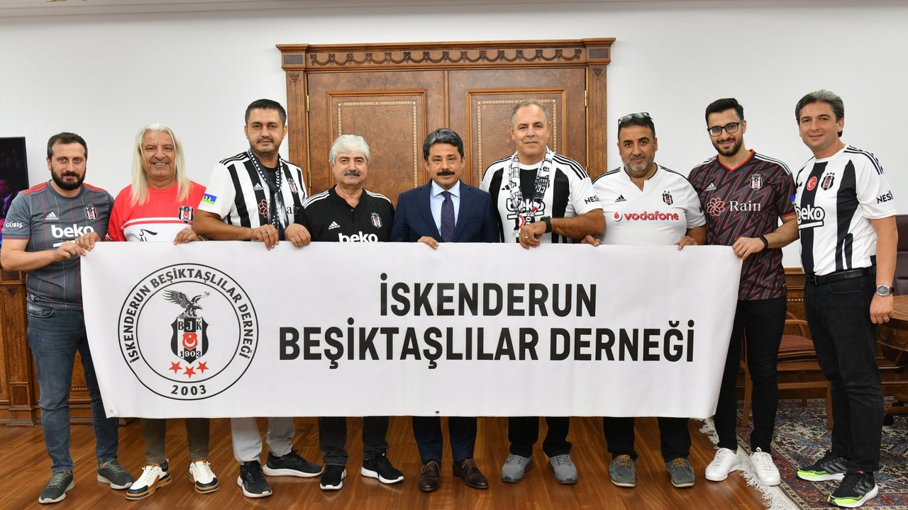 İskenderun Beşiktaşlılardan Kırşehir valisine ziyaret