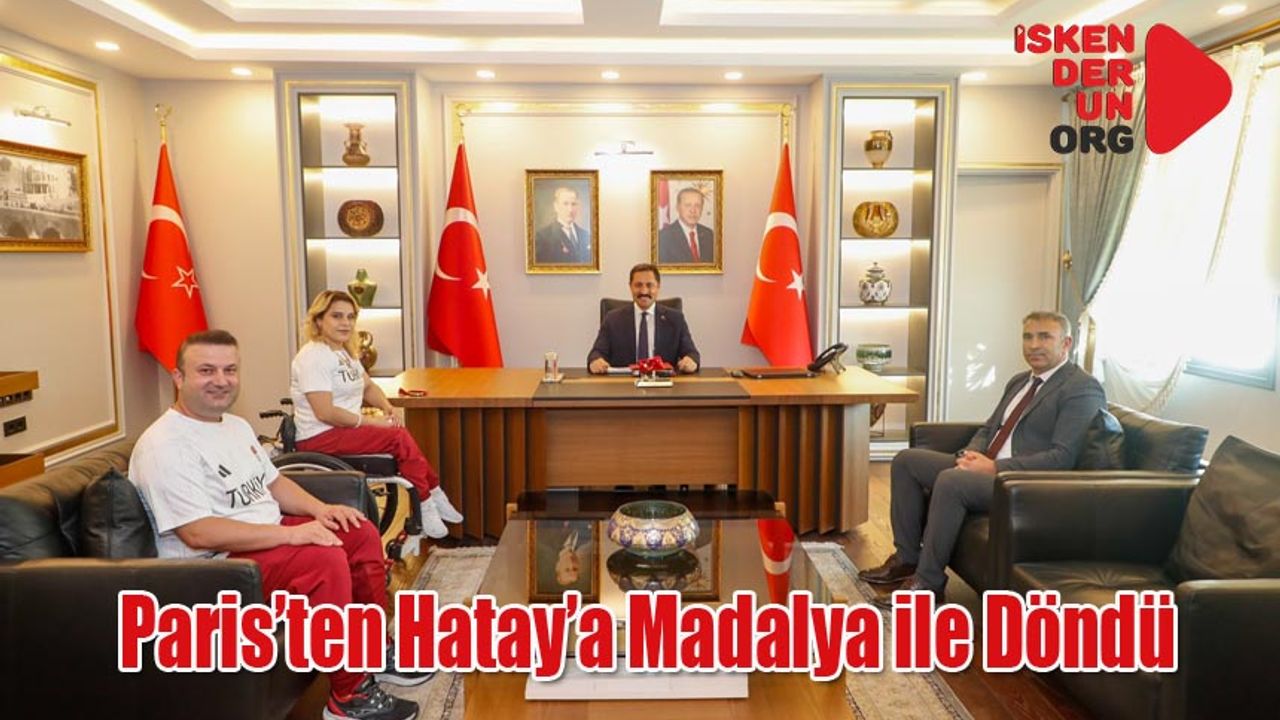 Hatay Valisi Masatlı’yı Ziyaret Etti