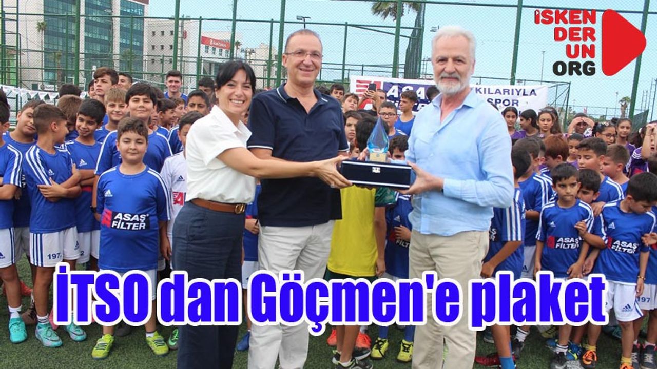 Spora Katkı Plaketle Ödüllendirildi