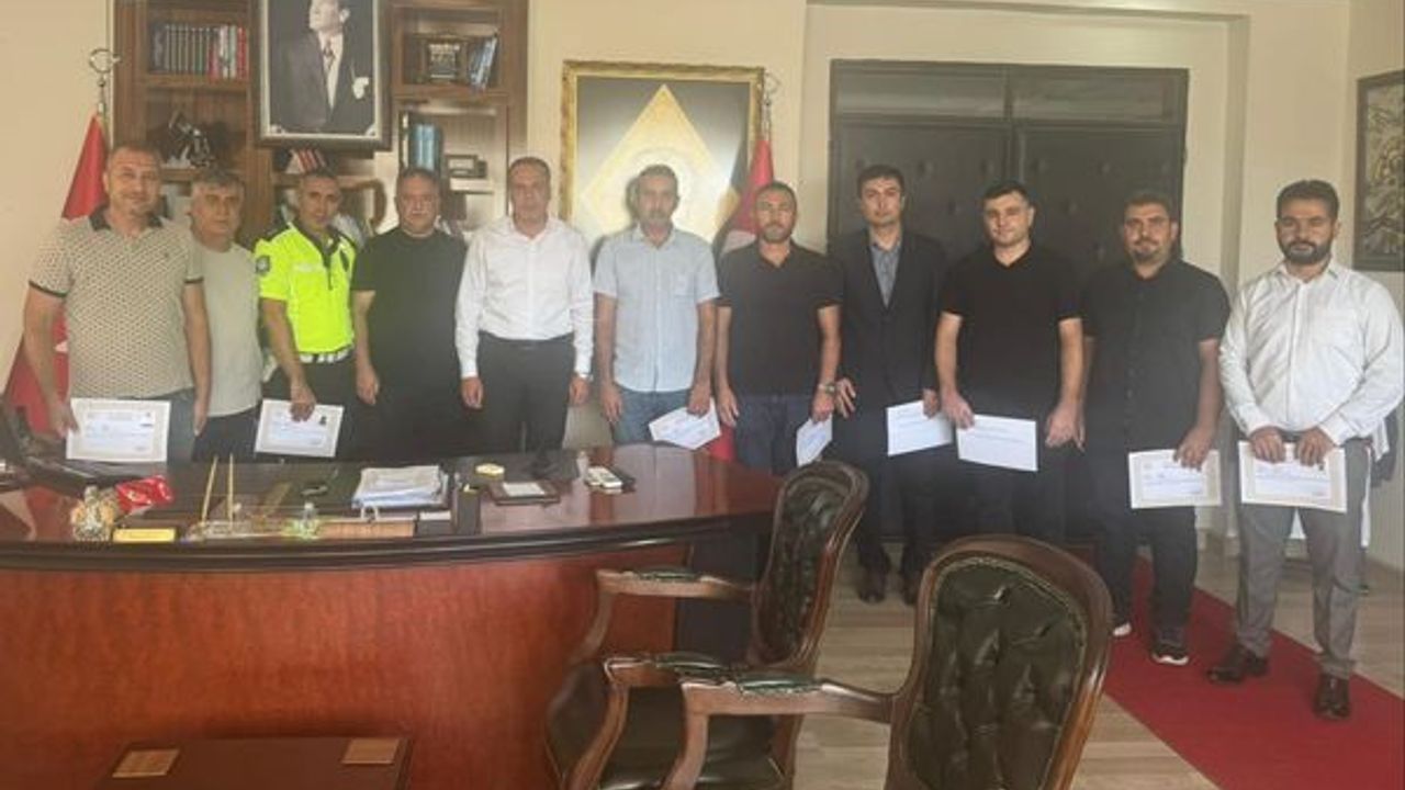 Erzin’in güvenlik güçlerine başarı belgesi…